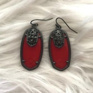 Kendra Scott Elle Earrings (Red)